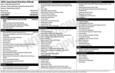 2025 Jeep Grand Cherokee Altitude