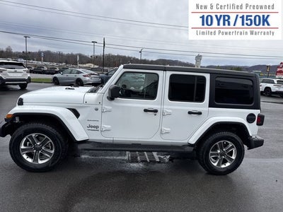 2022 Jeep Wrangler Unlimited Sahara 4x4