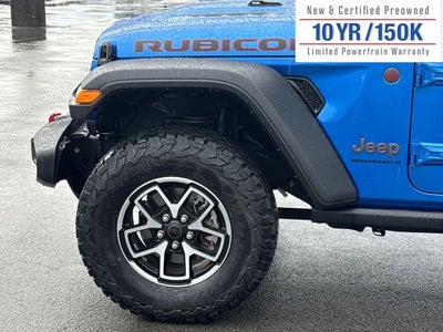 2024 Jeep Wrangler 2-Door Rubicon 4x4