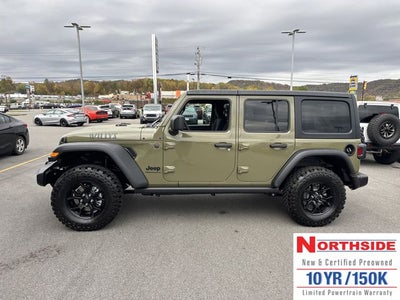 2026 Jeep Wrangler WRANGLER 4-DOOR WILLYS