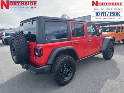 2026 Jeep Wrangler WRANGLER 4-DOOR WILLYS