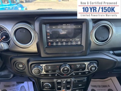 2020 Jeep Gladiator Overland 4X4