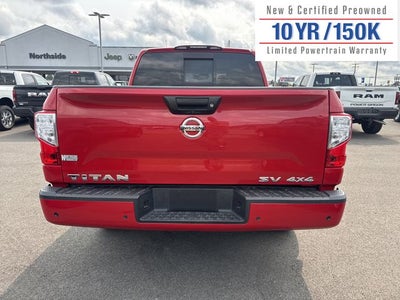 2021 Nissan Titan Crew Cab SV 4x4