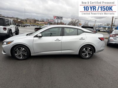 2023 Nissan Sentra SV Xtronic CVT