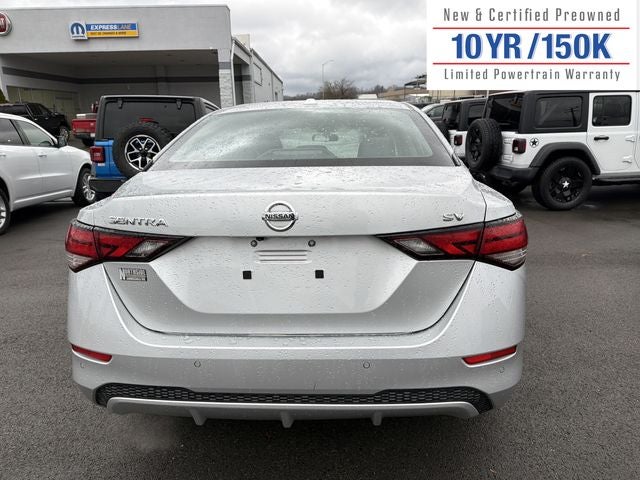 2023 Nissan Sentra SV Xtronic CVT