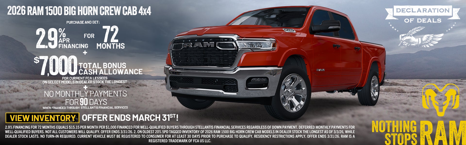 RAM Truck Month