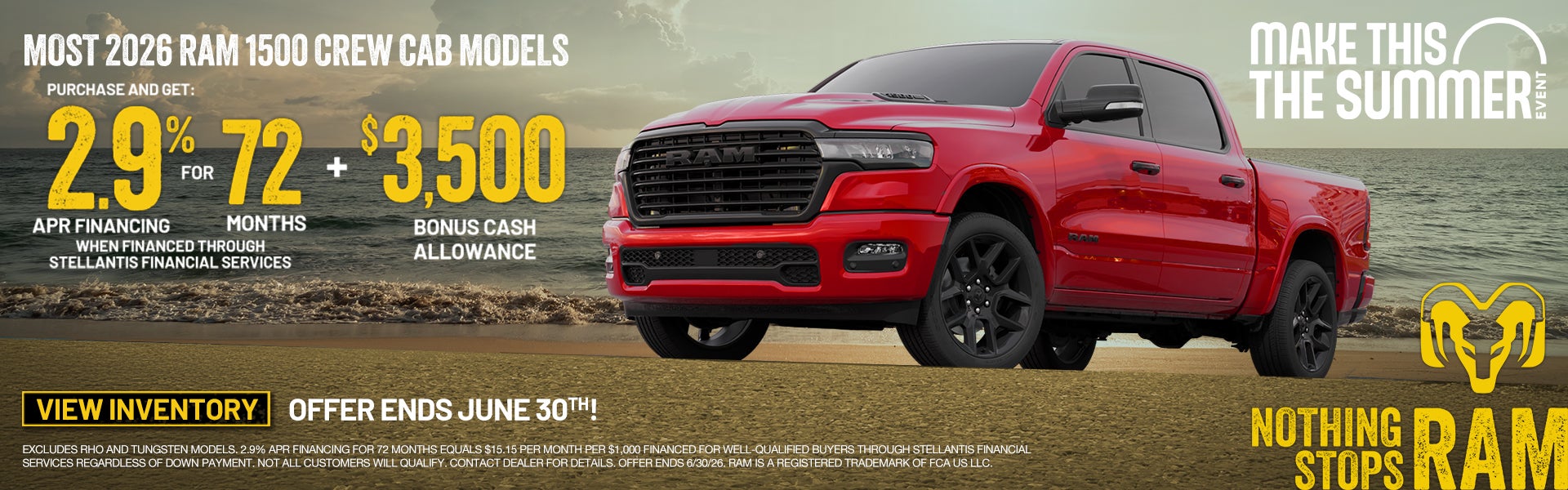 RAM 1500 Offer
